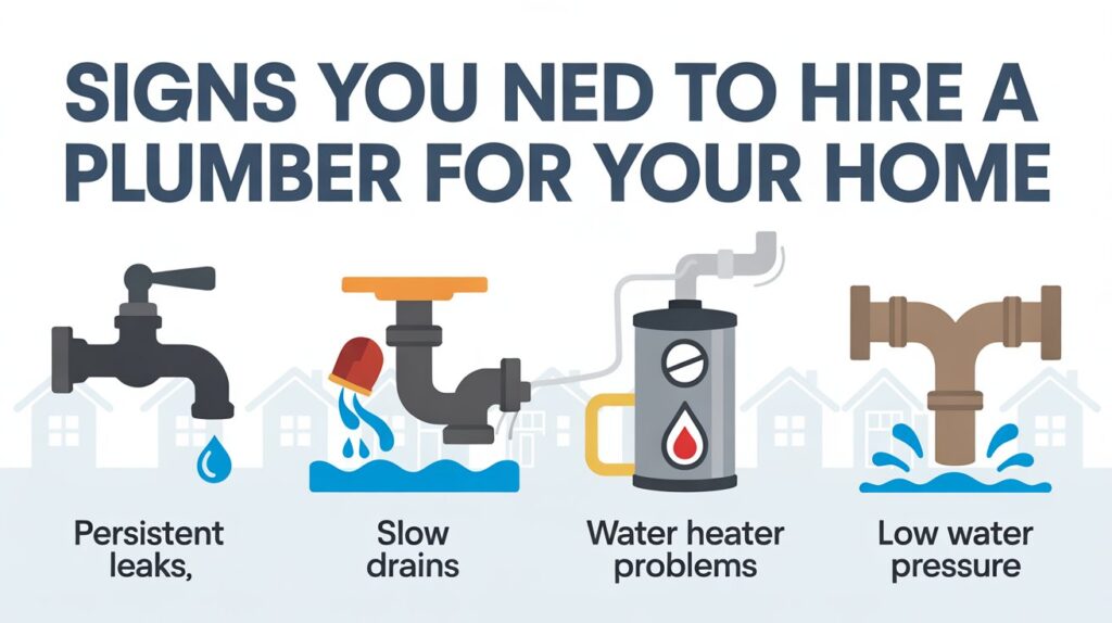Signs You Need To Hire a Plumber for Your Home