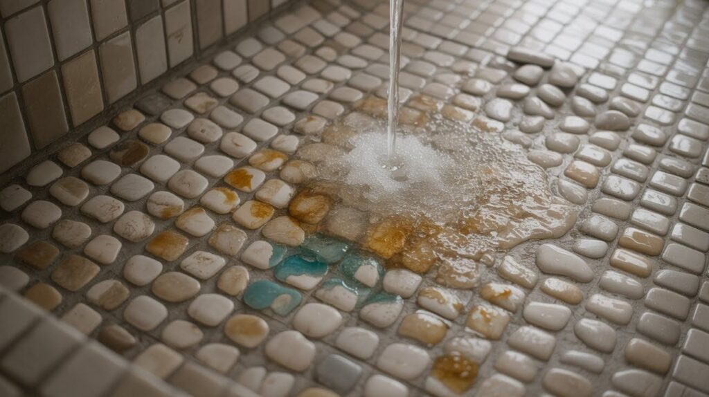 Staining from Shower Products