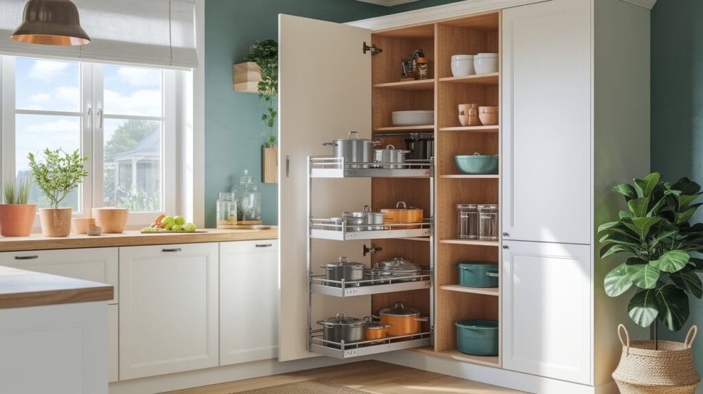 Swing-Out Shelf Systems