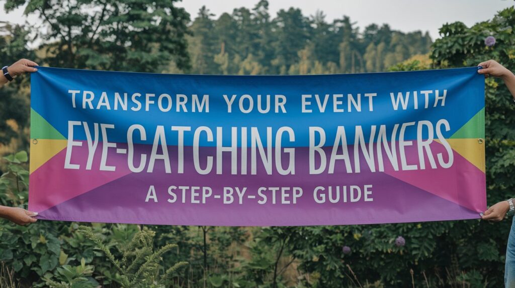 Transform Your Event with Eye-Catching Banners: A Step-by-Step Guide Transform Your Event with Eye-Catching Banners