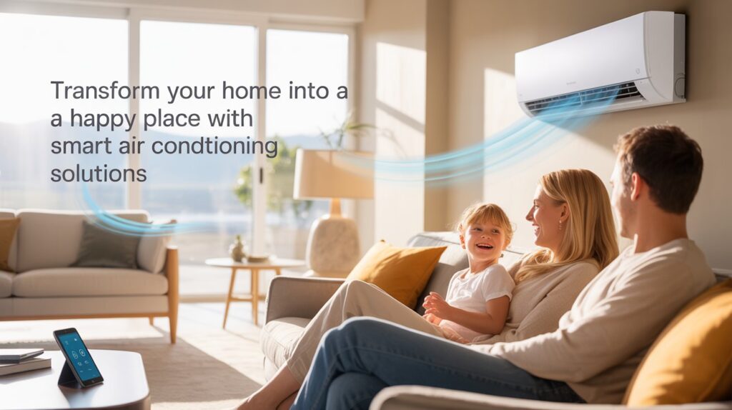 Transform Your Home into a Happy Place with Smart Air Conditioning Solutions Transform Your Home into a Happy Place with Smart Air Conditioning Solutions