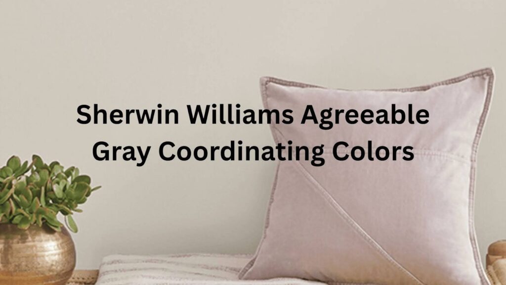 Understanding Sherwin Williams Agreeable Gray Coordinating Colors