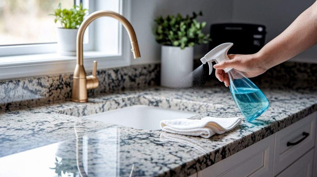 Use a Granite-Safe Cleaner