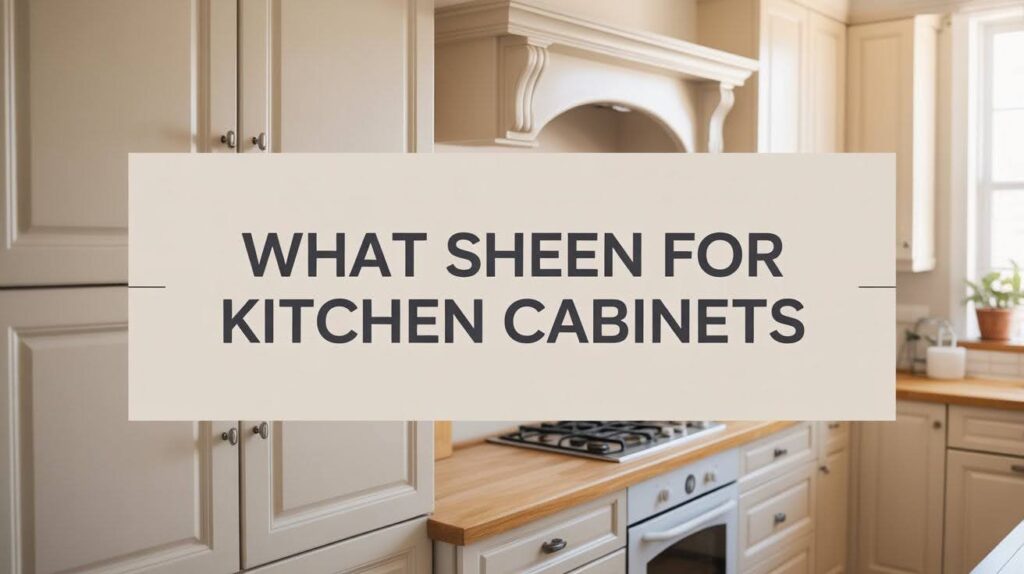 What Sheen for Kitchen Cabinets