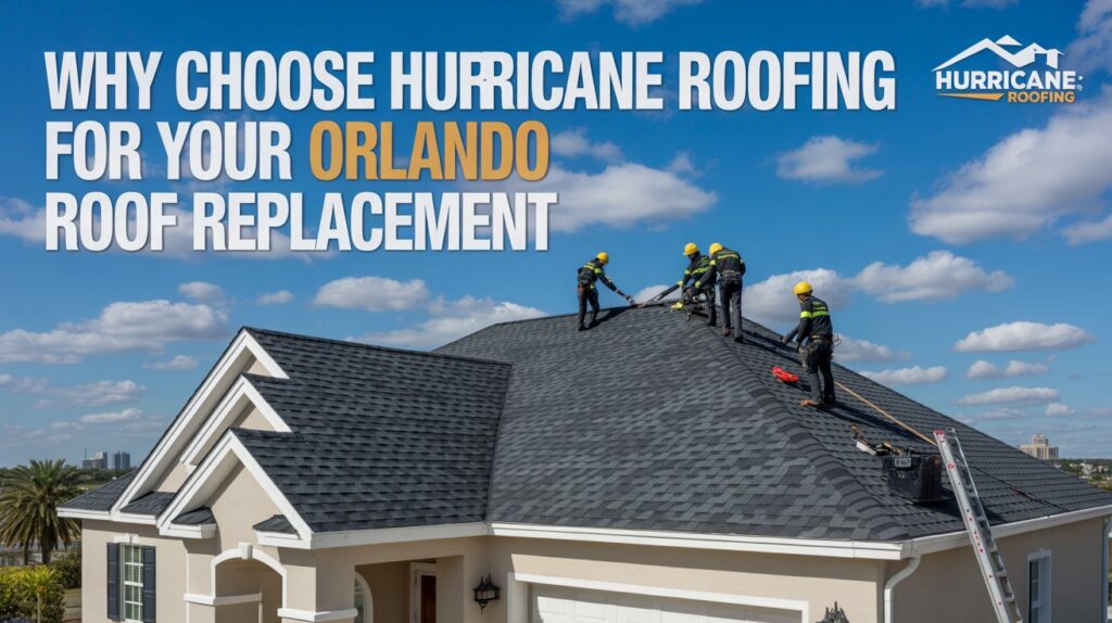 Why Choose Hurricane Roofing for Your Orlando Roof Replacement