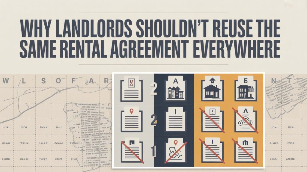 Why Landlords Shouldn’t Reuse the Same Rental Agreement Everywhere