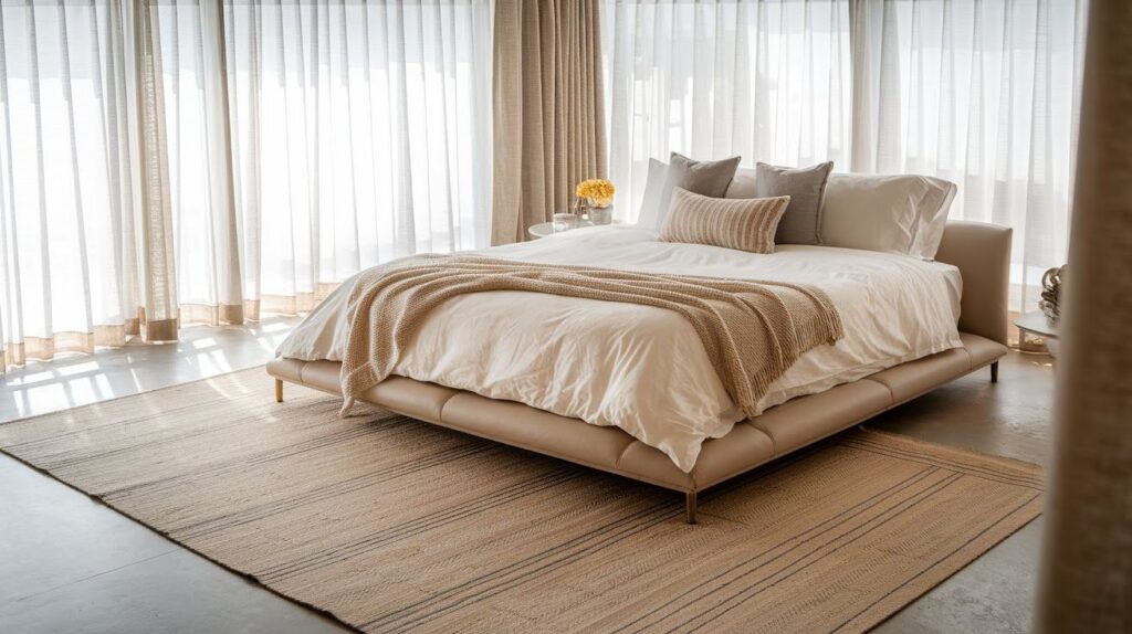 Why Rug Size Matters in a Bedroom