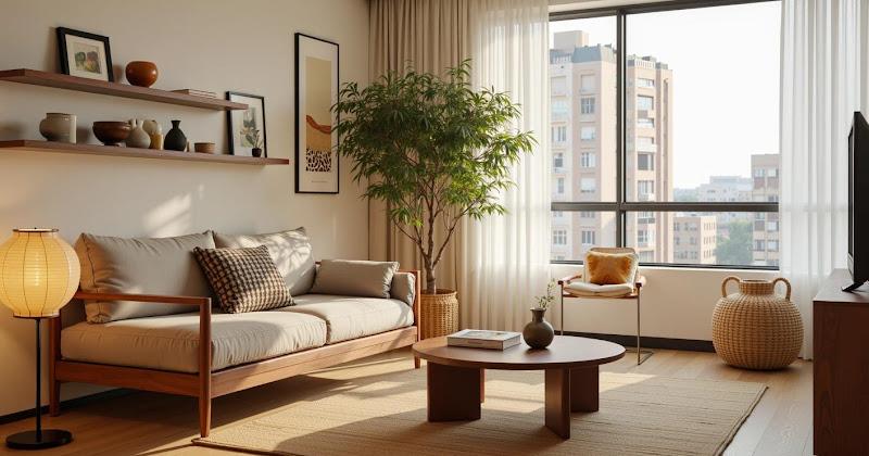 Light Wood Modern Living Room