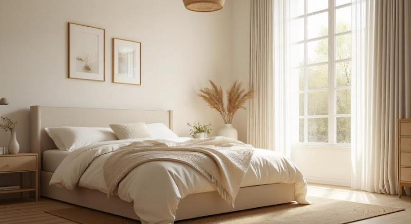 Warm Modern Bedroom