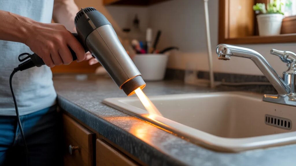 Apply Heat for Stubborn Areas