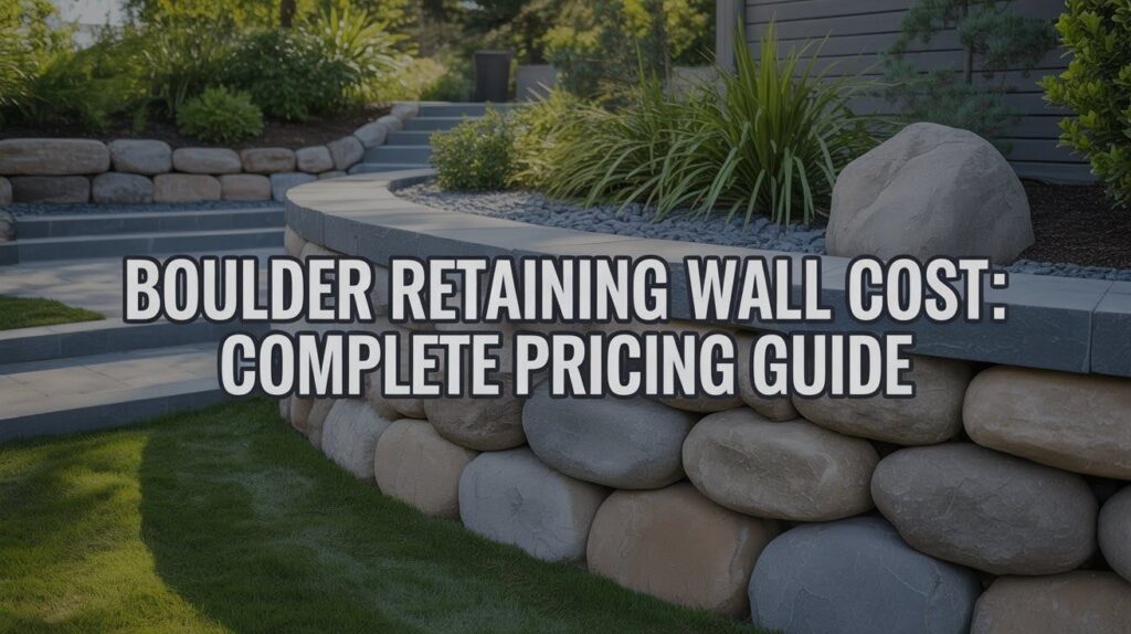Boulder Retaining Wall Cost: Complete Pricing Guide Boulder Retaining Wall Cost