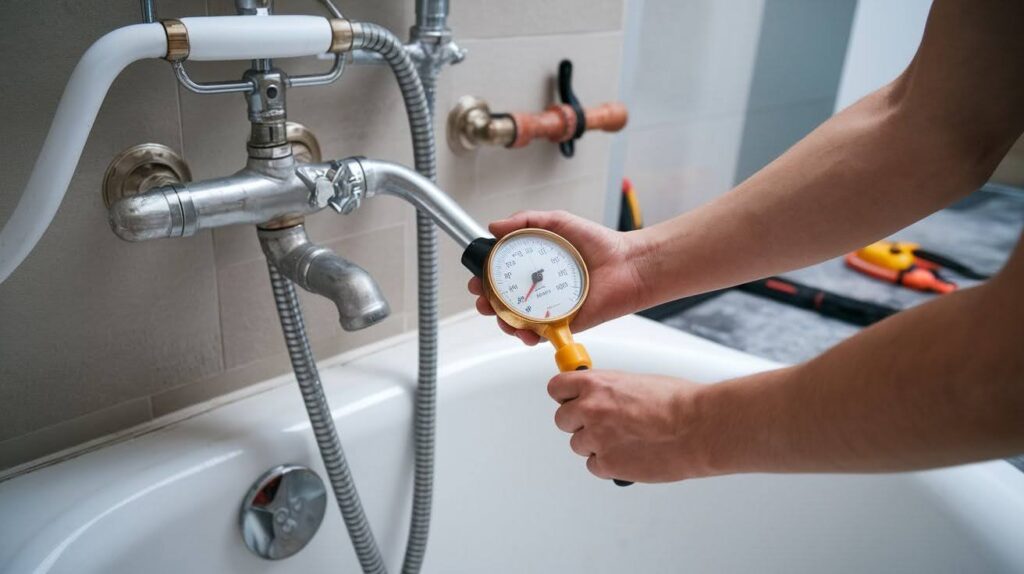 Check and Regulate Water Pressure