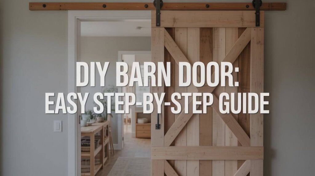DIY Barn Door: Easy Step-by-Step Guide DIY Barn Door