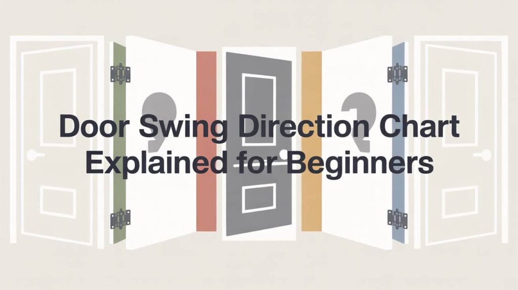 Door Swing Direction Chart Explained for Beginners