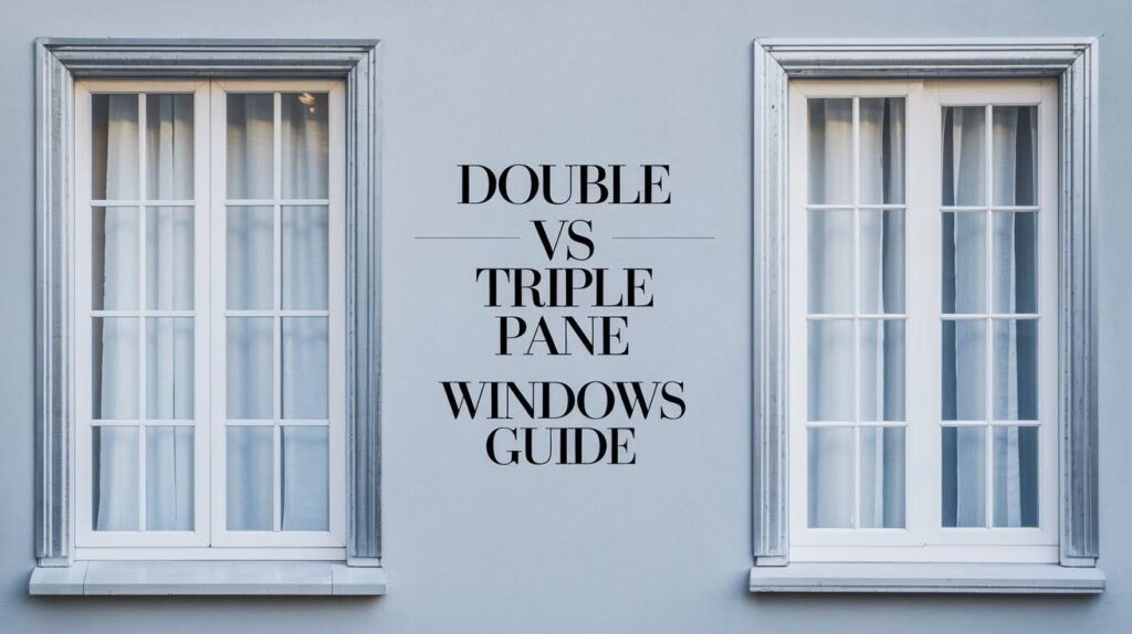 Double vs Triple Pane Windows Guide