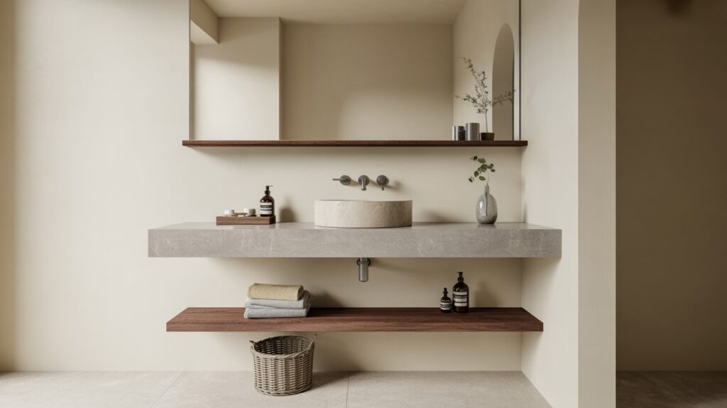 Floating Shelf Vanity