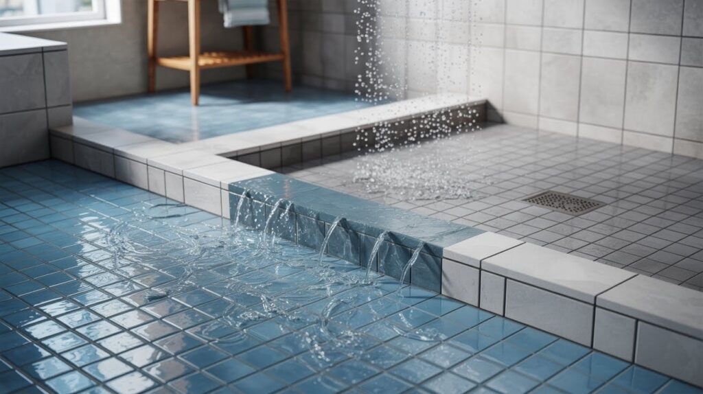 How Curb Size Affects Water Containment