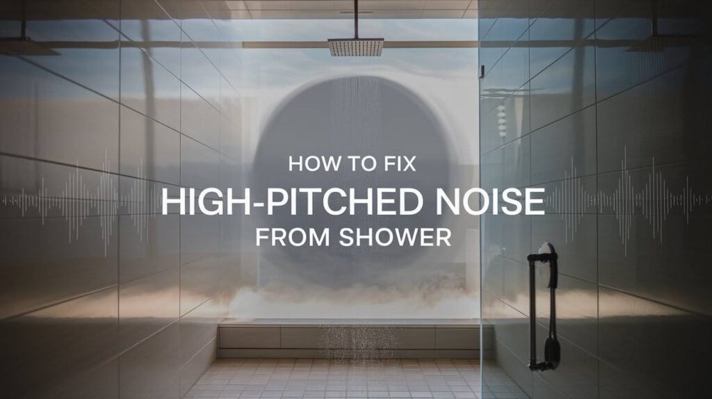 How to Fix High-Pitched Noise from Shower