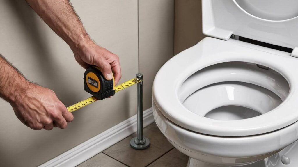 How to Measure a Toilet Rough-In