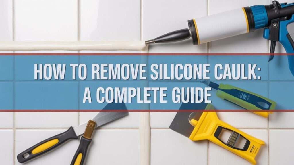 How to Remove Silicone Caulk