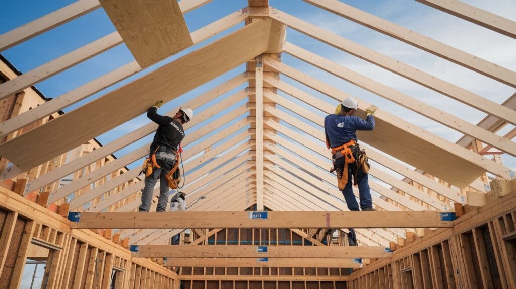 Installing Roof Decking