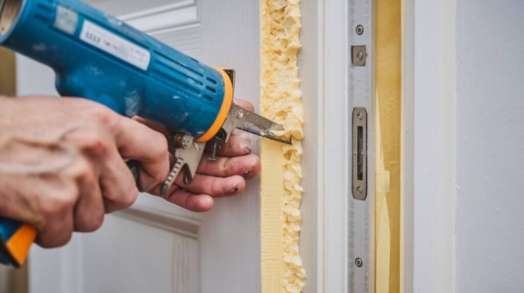 Insulate and Seal Around the Frame