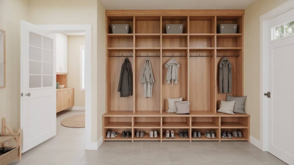 Open-Bottom Bench Dimensions (Shelf Help Style)