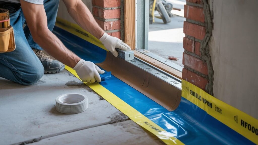 Prepare the Sill and Install Sill Pan