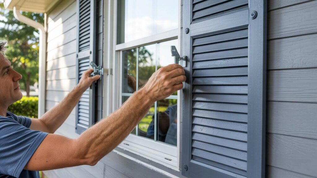 Reinstall the Shutters