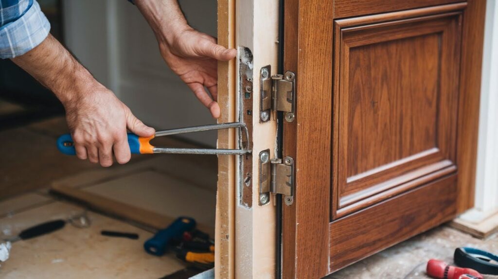 Remove the Old Door (If Applicable)