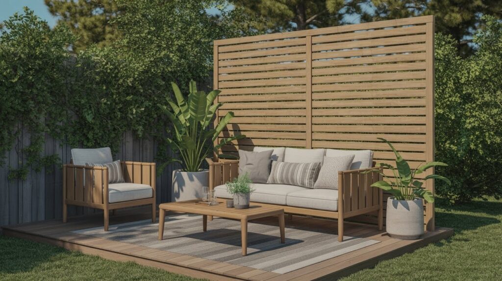 Simple Privacy Screen Panel