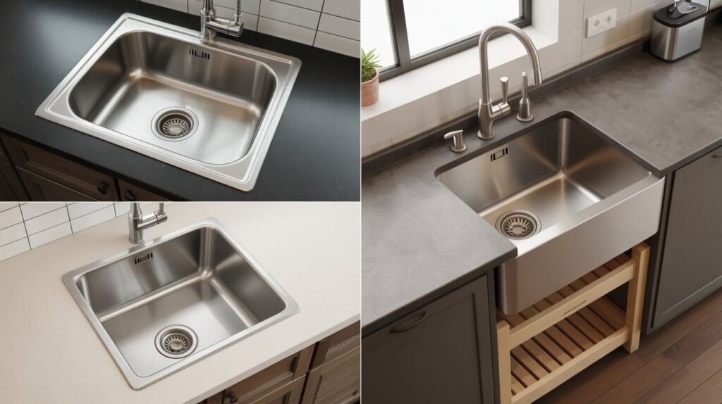 Sink Size Recommendations by Installation Type