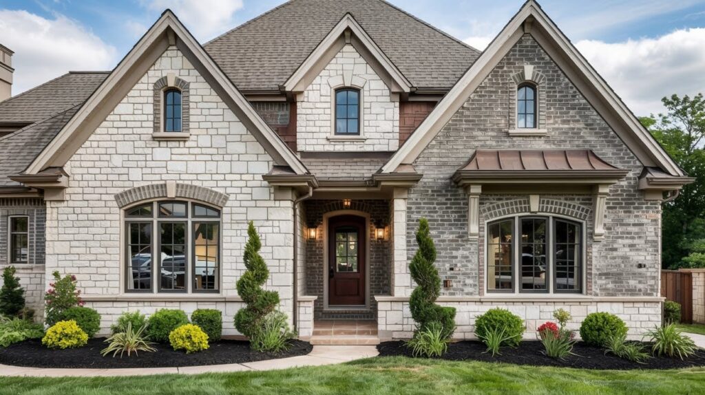 Stone Veneer and Brick Siding