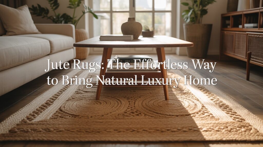 Jute Rugs: The Effortless Way to Bring Natural Luxury Home The Effortless Way to Bring Natural Luxury Home