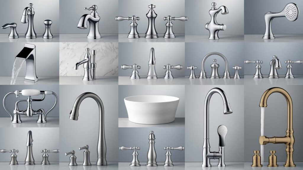 Types of Faucets and How Their Parts Differ