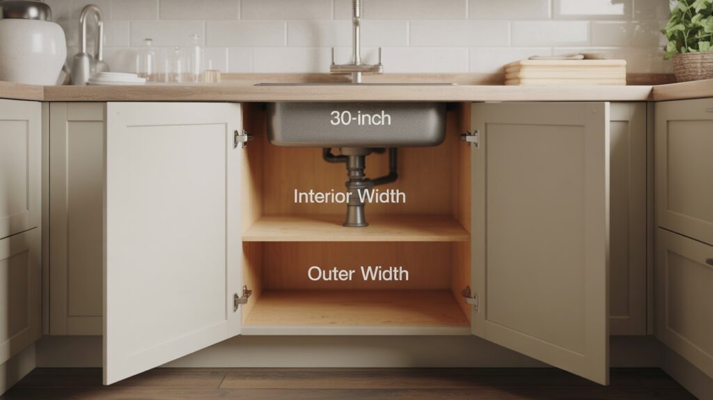 Understanding Sink Size for a 30-Inch Cabinet