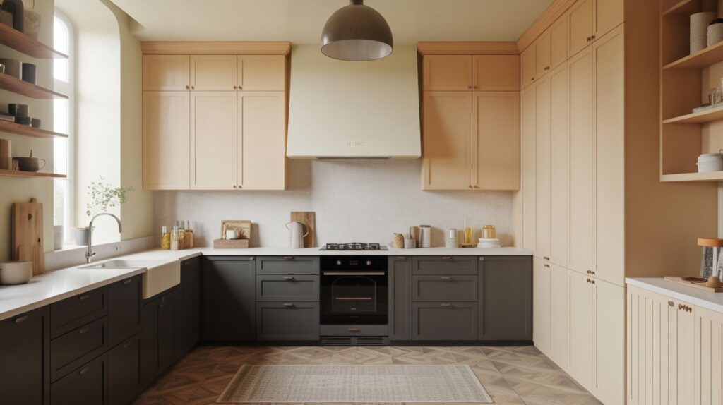 Mix Black With Light Neutrals for Balance