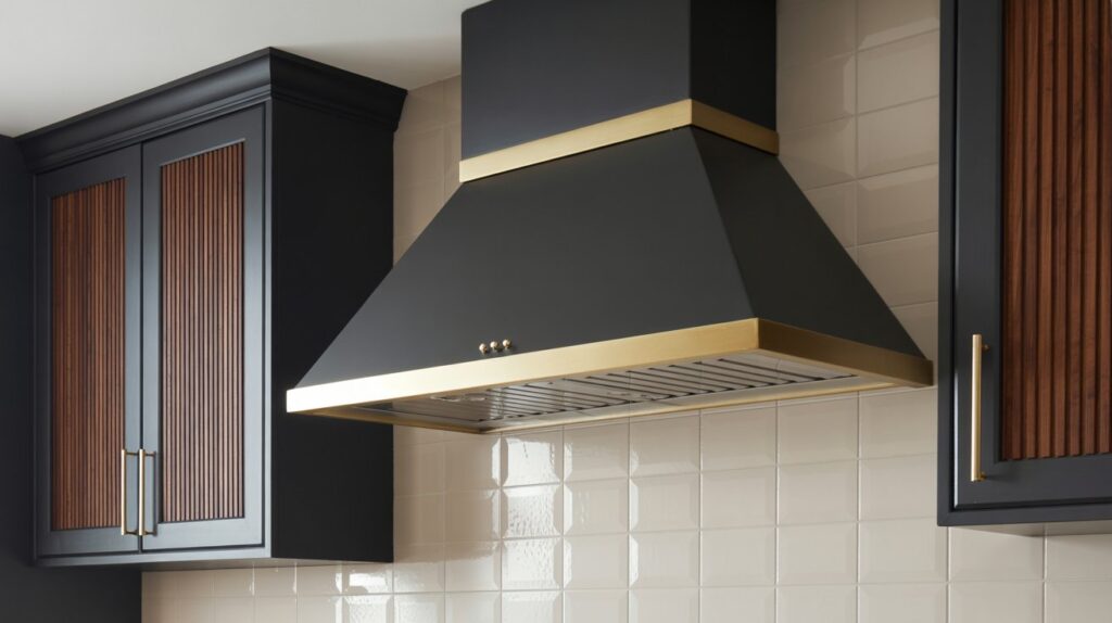 Feature a Bold Black Hood With a Gold Band