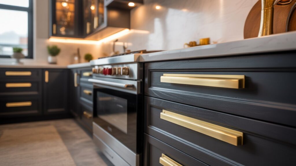 Add Gold Hardware for Instant Glamour