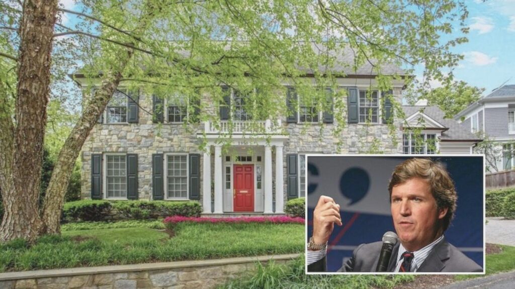 Tucker Carlson's Former Washington, D.C. Homes