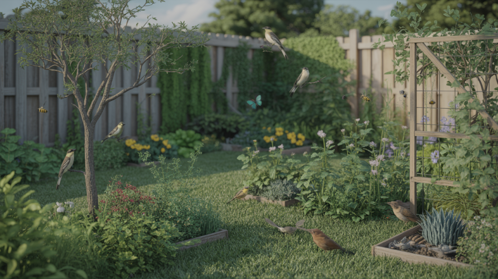 Building a Backyard Ecosystem. How Birds Contribute to Garden Health Building a Backyard Ecosystem