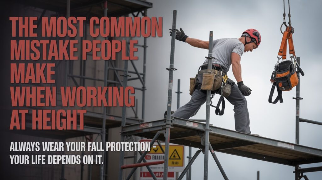 The Most Common Mistake People Make When Working at Height climbe