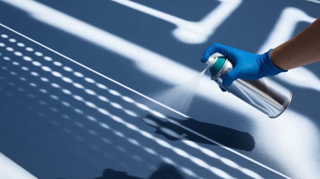 Spray at a Controlled Speed