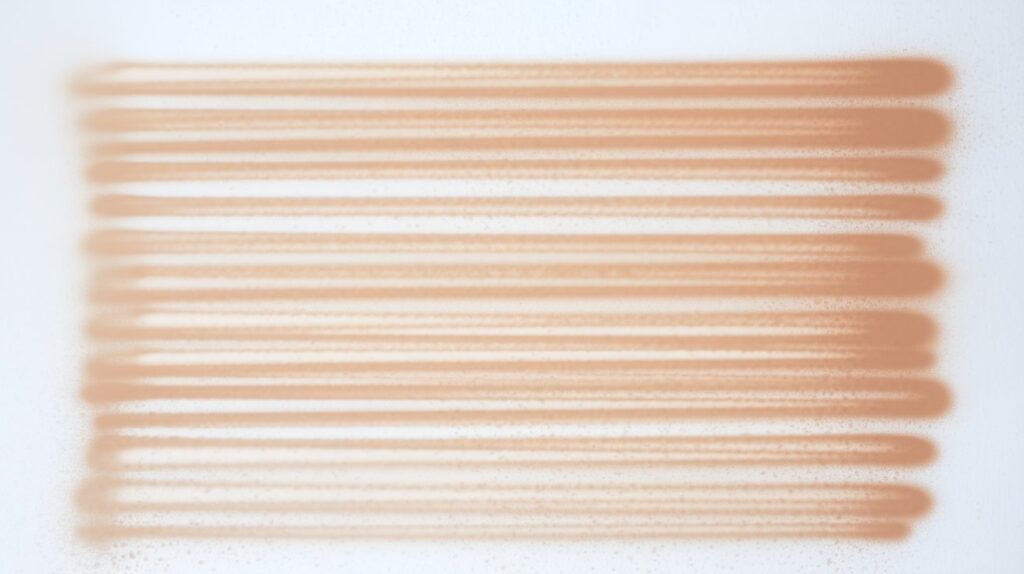 Use Light, Even Coats