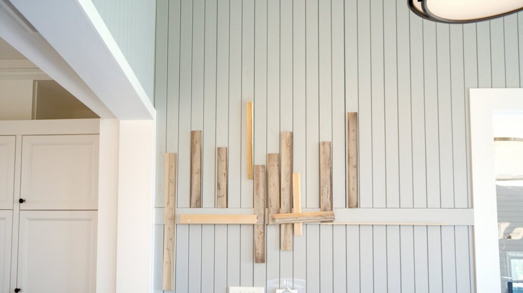 Attach the Vertical Shiplap Boards