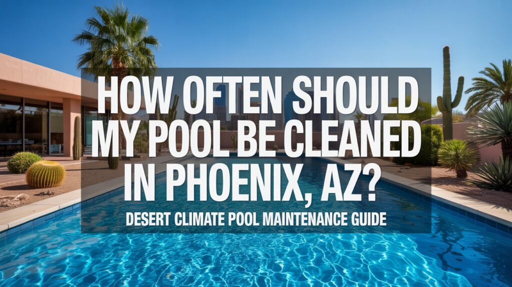 How Often Should My Pool Be Cleaned in Phoenix, AZ? pool