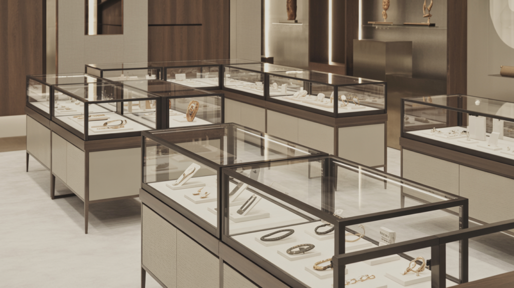 Glass Display Cases for Premium Retail Presentation