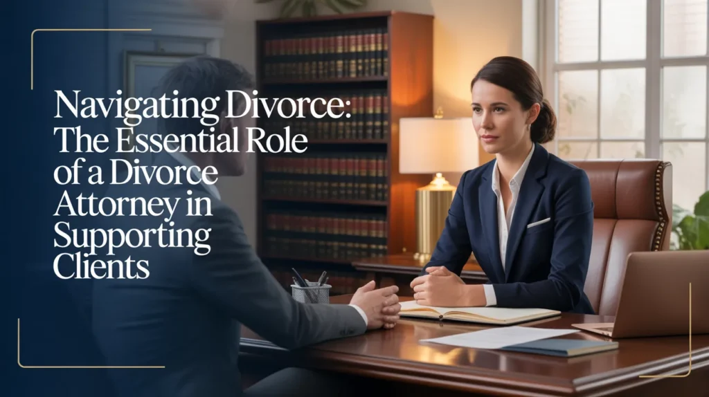 Navigating Divorce: The Essential Role of a Divorce Attorney in Supporting Clients Navigating Divorce