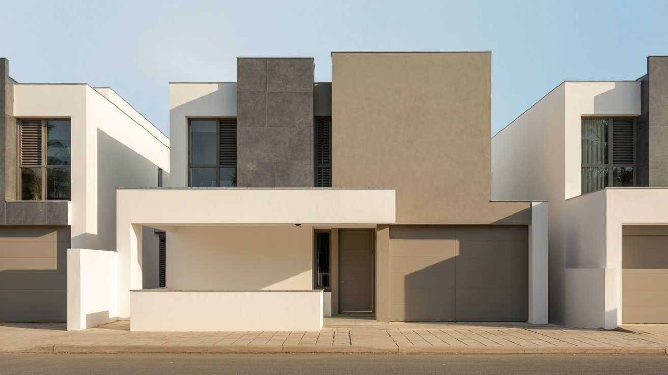 1. Modern Minimalist Front Elevation