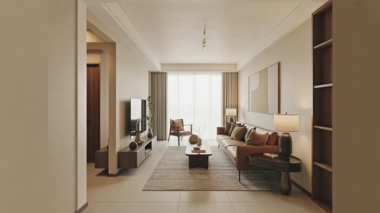 11. The "Rectangle Awkward Living Room Layout" (Best Strategy)